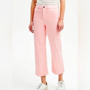 Jen 7 Seven for All Man Kind Cropped Wide Leg Jeans NWT Size12